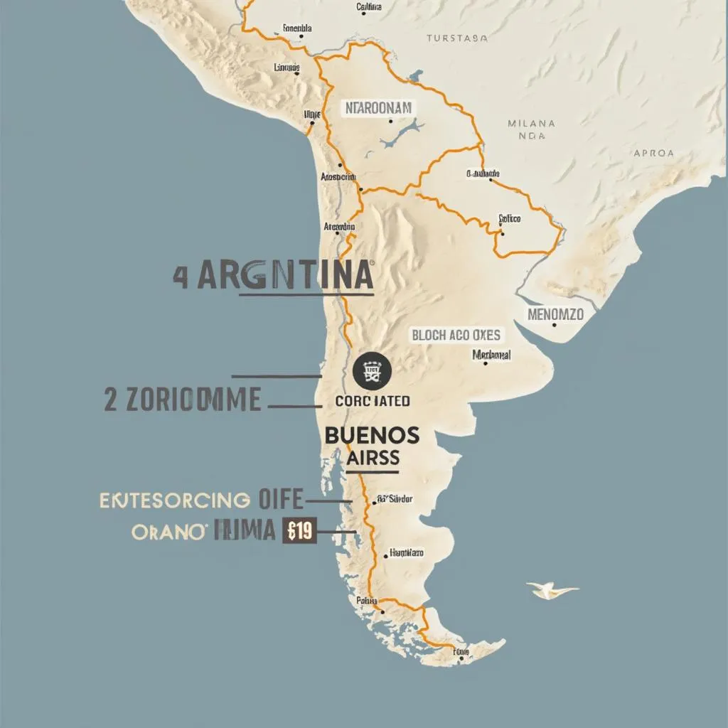 Mapa de oficinas de ArgConsult en Argentina