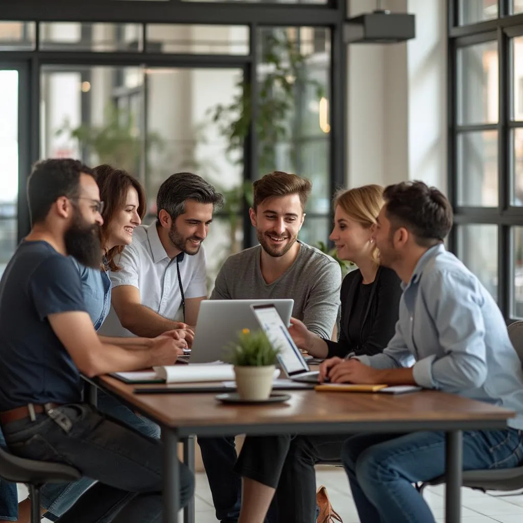 Equipo de negocios en Argentina